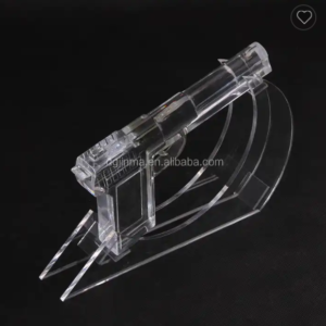 Custom Carved Acrylic Clear Scale Plastic Model Guns Acrylic Crafts