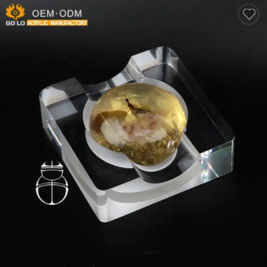High Quality Custom Design Handmade Clear Acrylic Packaging Boxes For Soaps