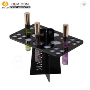 Oem Customized High Quality New Design Acrylic Lip Balm Display Rack