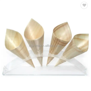 Wholesale Table Top Clear Acrylic Ice Cream Cone Holder