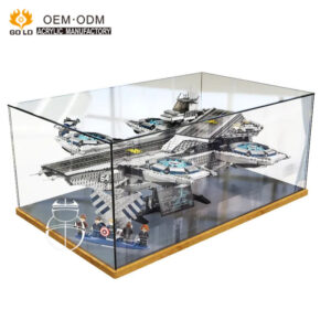 Wholesale Clear Custom Demountable Acrylic Lego Display Case for All kinds of Lego models