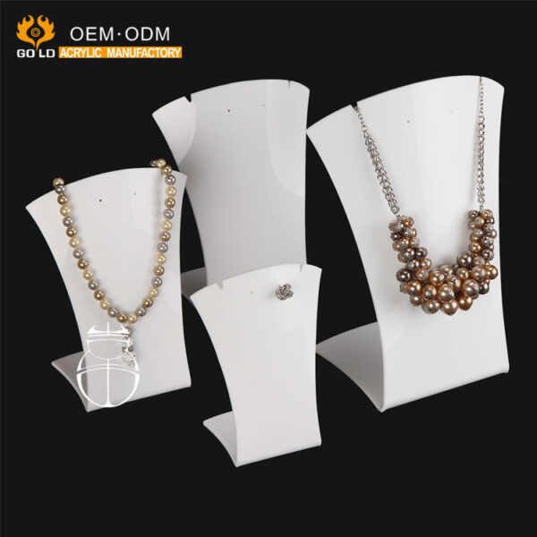 Fashionable Custom Mannequin Jewelry Display Stands Necklaces FOB Reference Price