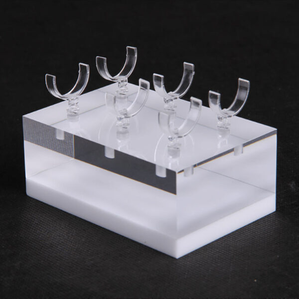 Pretty Cheap Counter Top Acrylic Display Ring Stand Acrylic Jewelry Display - Image 3