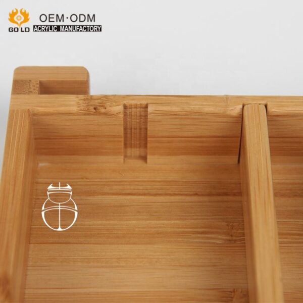 Factory Wholesale Custom Wood Essential Oil Organizer Display Rack - Image 4