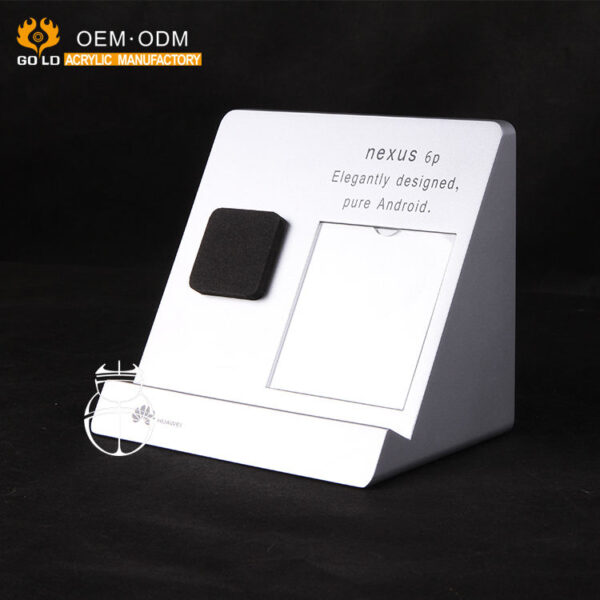 Luxury Pretty Tabletop Acrylic Cell Phone Retail Display Stands For Phone Shoe - Image 2