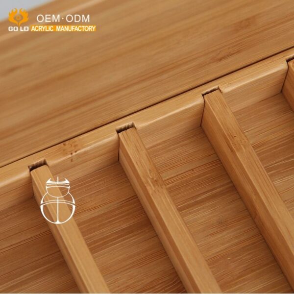 Factory Wholesale Custom Wood Essential Oil Organizer Display Rack - Image 5