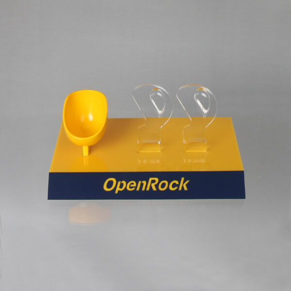 Acrylic Bluetooth headset display frame Bone conduction wireless Bluetooth headset display frame customized background display frame - Image 3