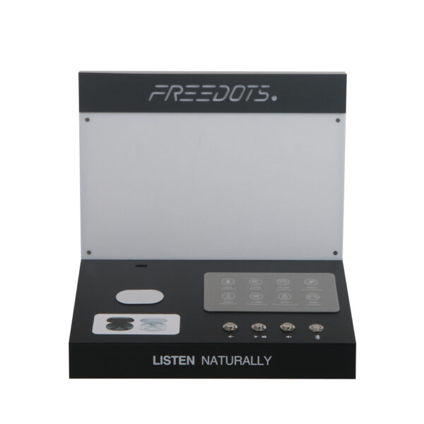 Acrylic headphone display stand with adjustable volume Factory customized electronic product headphone display stand display stand - Image 5